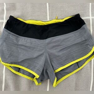 Lululemon low rise running shorts